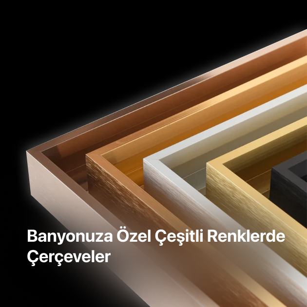 LED Işıklı Oval Banyo Aynası - Beyaz Işık